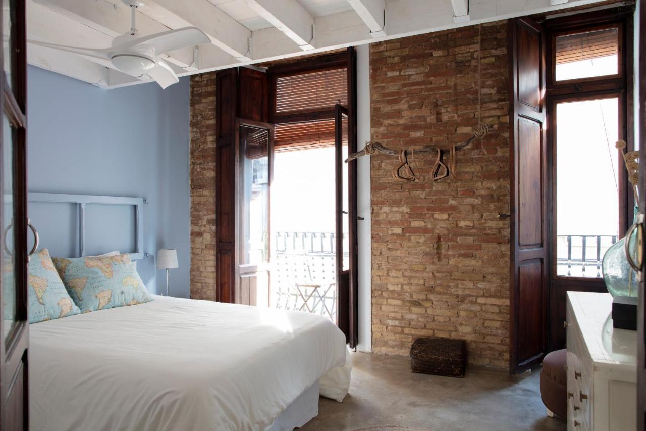 Florit Flats - Charming Apartment With Interior Terrace In Cabanyal Near The Beach Valensiya Dış mekan fotoğraf