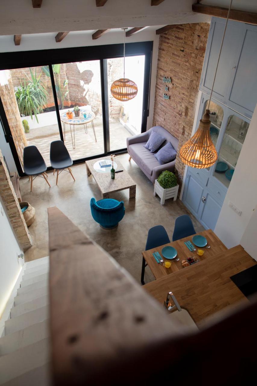 Florit Flats - Charming Apartment With Interior Terrace In Cabanyal Near The Beach Valensiya Dış mekan fotoğraf