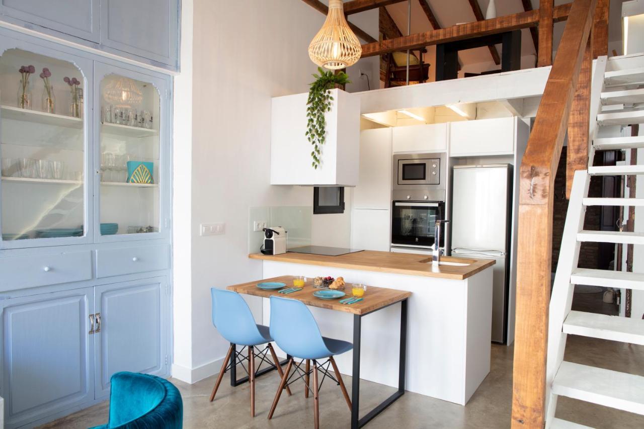 Florit Flats - Charming Apartment With Interior Terrace In Cabanyal Near The Beach Valensiya Dış mekan fotoğraf